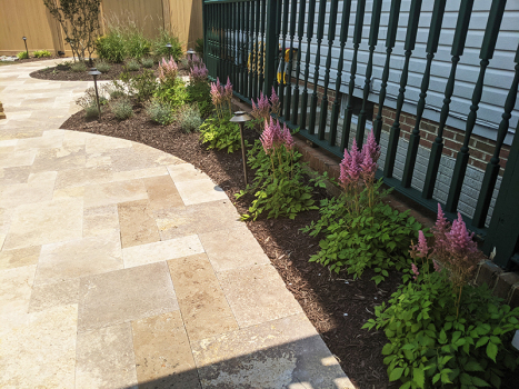 Residential-Landscaping-Flower-Planting