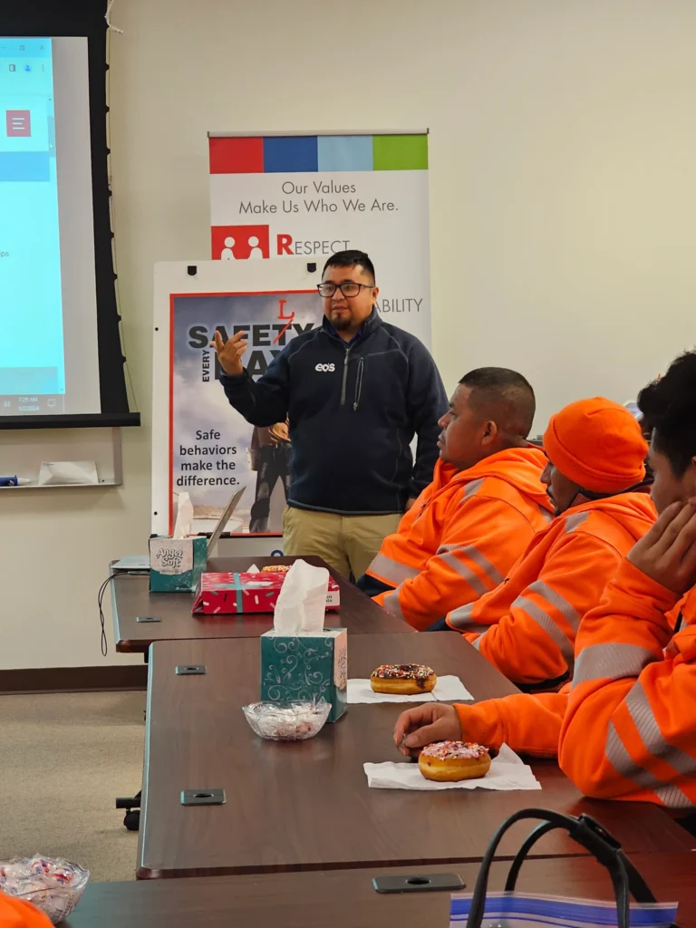eos Outdoor Services | Partnership Training with Colonial Pipeline.