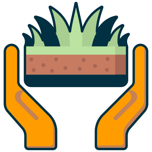 Lawn care and landscape maintenance service icon – eos Outdoor Services Maryland