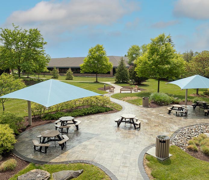 HOA common area hardscape-landscape-Maryland